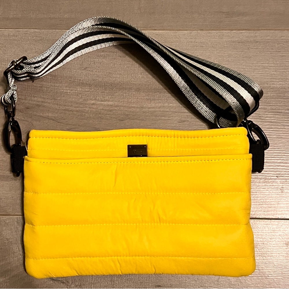 Think Royln Bum Bag The Original - Quilted in Neon yellow - RARE